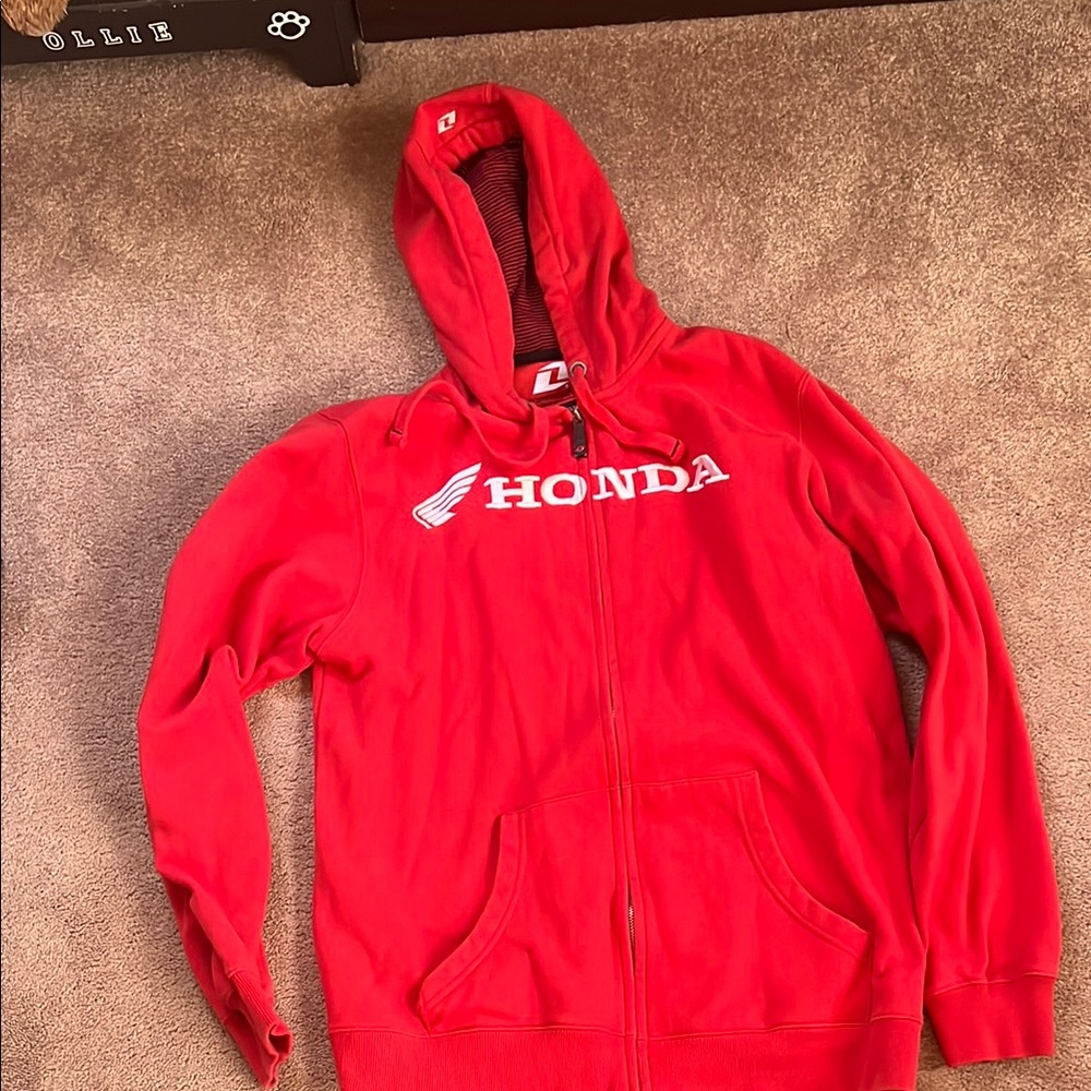 One industries Honda Red Hoodie